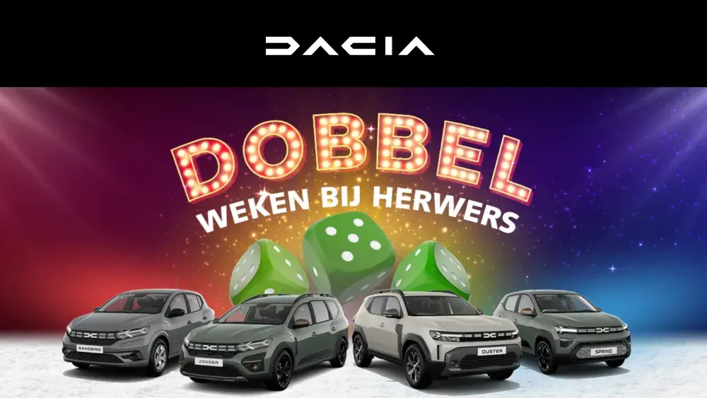 Herwers Dacia dobbelweken