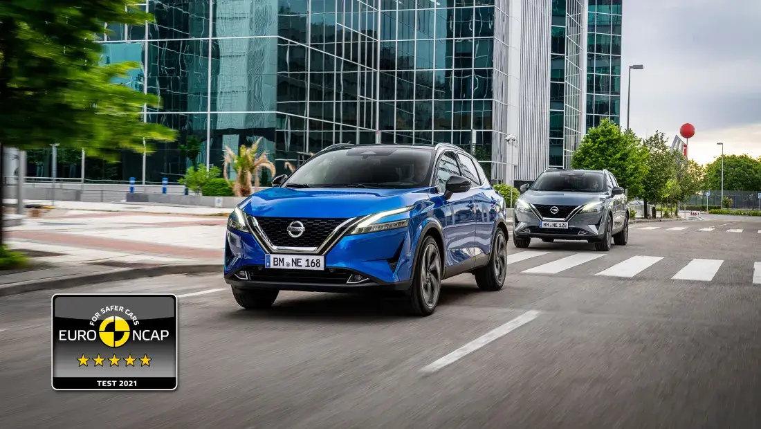 Qashqai EuroNCAP veiligste auto 