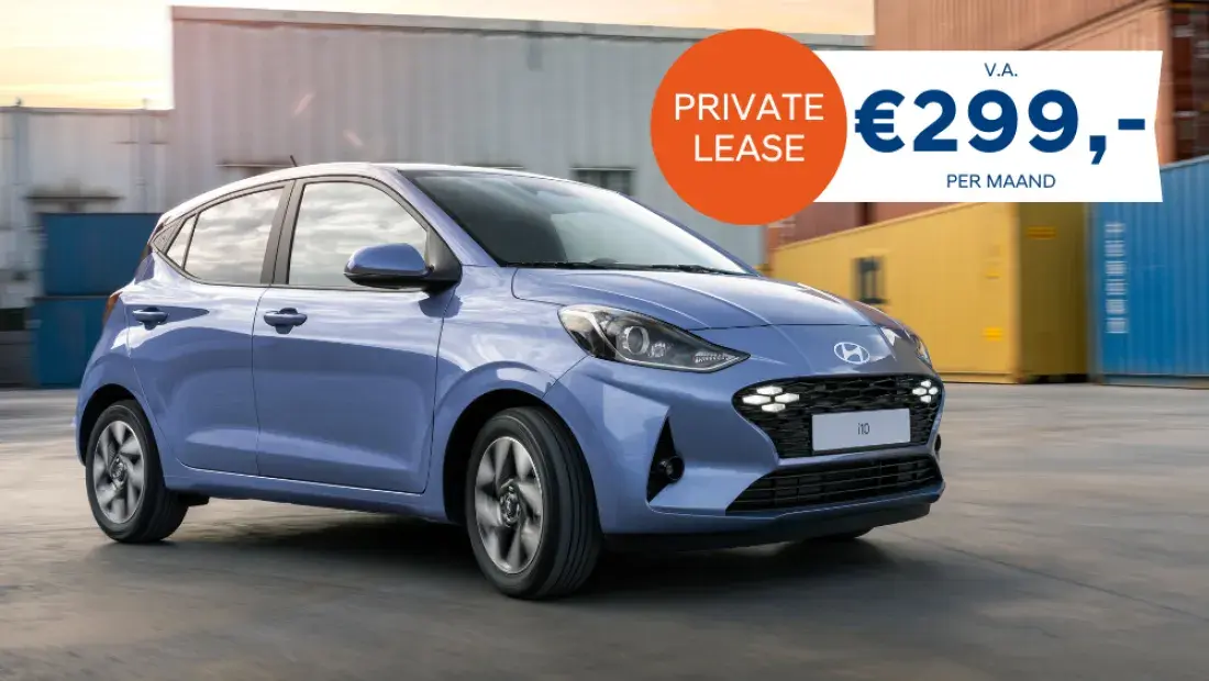 Hyundai i10 Herwers Lease actie