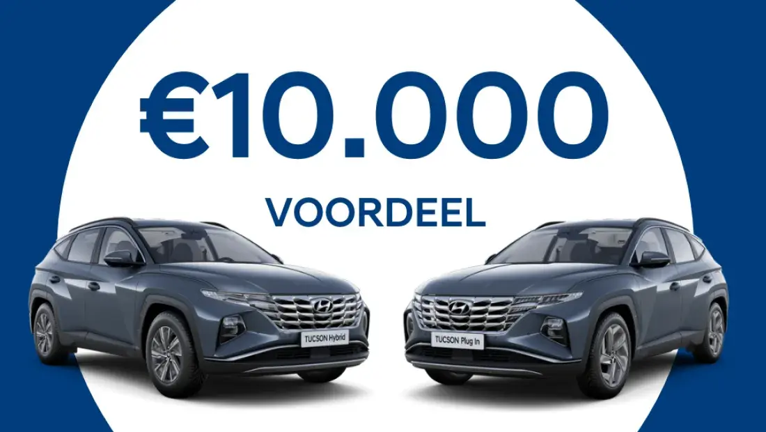 Hyundai TUCSON actie Herwers